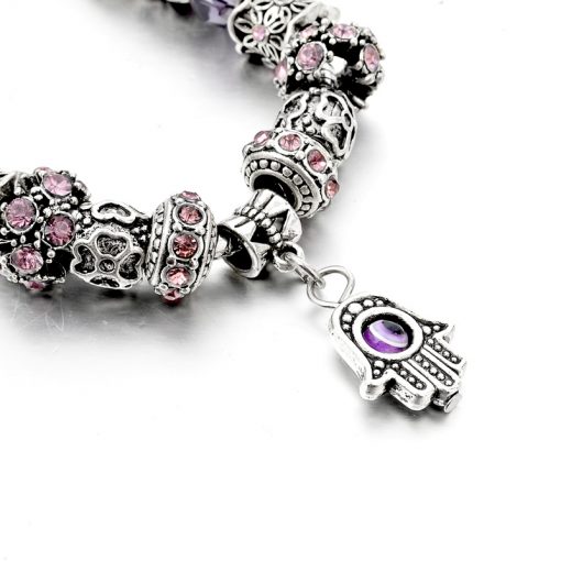 Charm Wrist Crystal Beads Women Bracelets