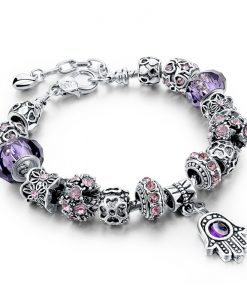 Charm Wrist Crystal Beads Women Bracelets